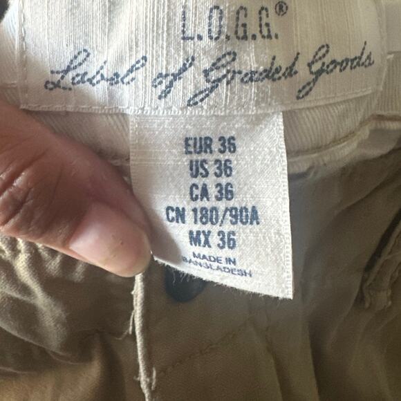 L.O.G.G. by H&M Cargo Pants | Regular Fit | Size 36 - Picture 10 of 11